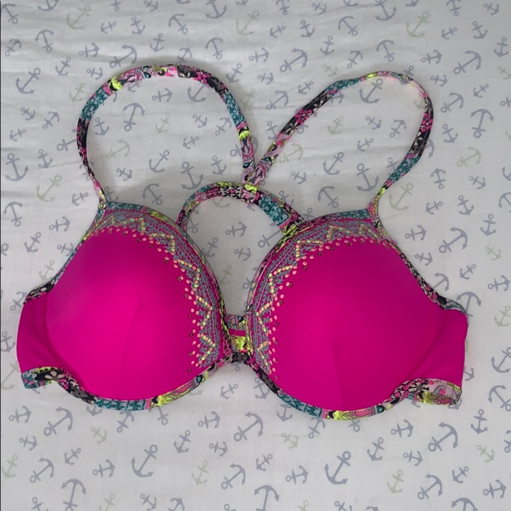 Never Worn Pink bathing suit top